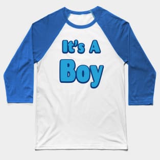 Gender Reveal Boy Baseball T-Shirt